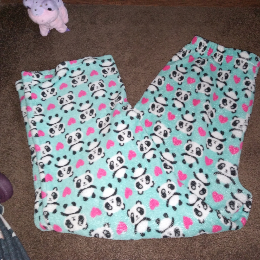 🐼 Soft Fleece Panda PJ Pants 🐼